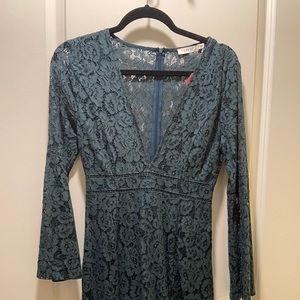 Lush Dress, NWT. Color is blue/green